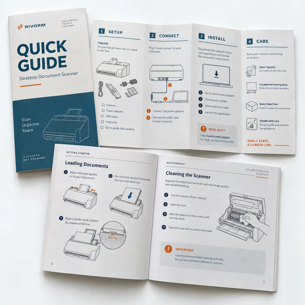 Books & Manuals production example