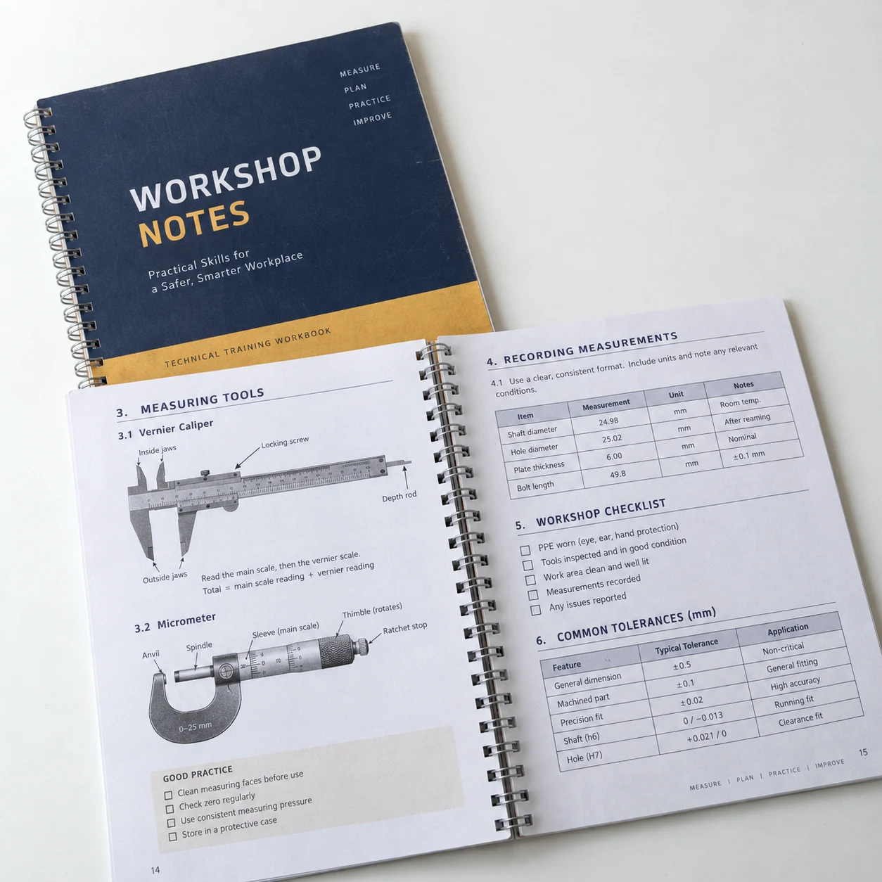 Books & Manuals product and customization example 1