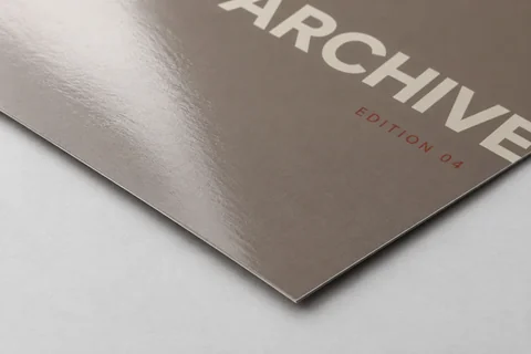 Lamination reference showing the surface detail