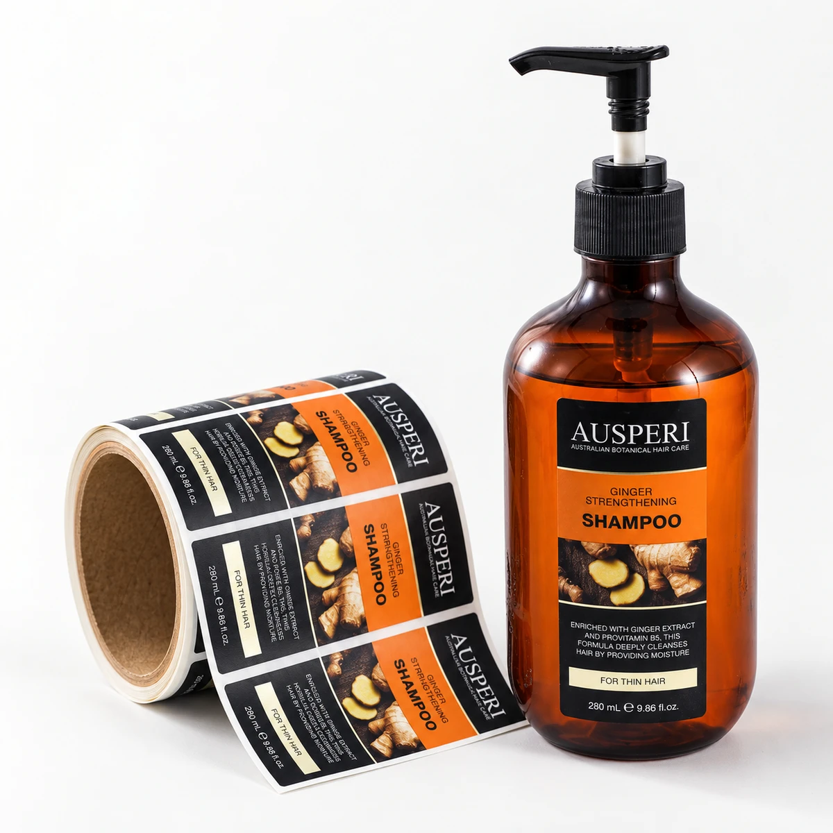 Labels & Stickers product and customization example 4
