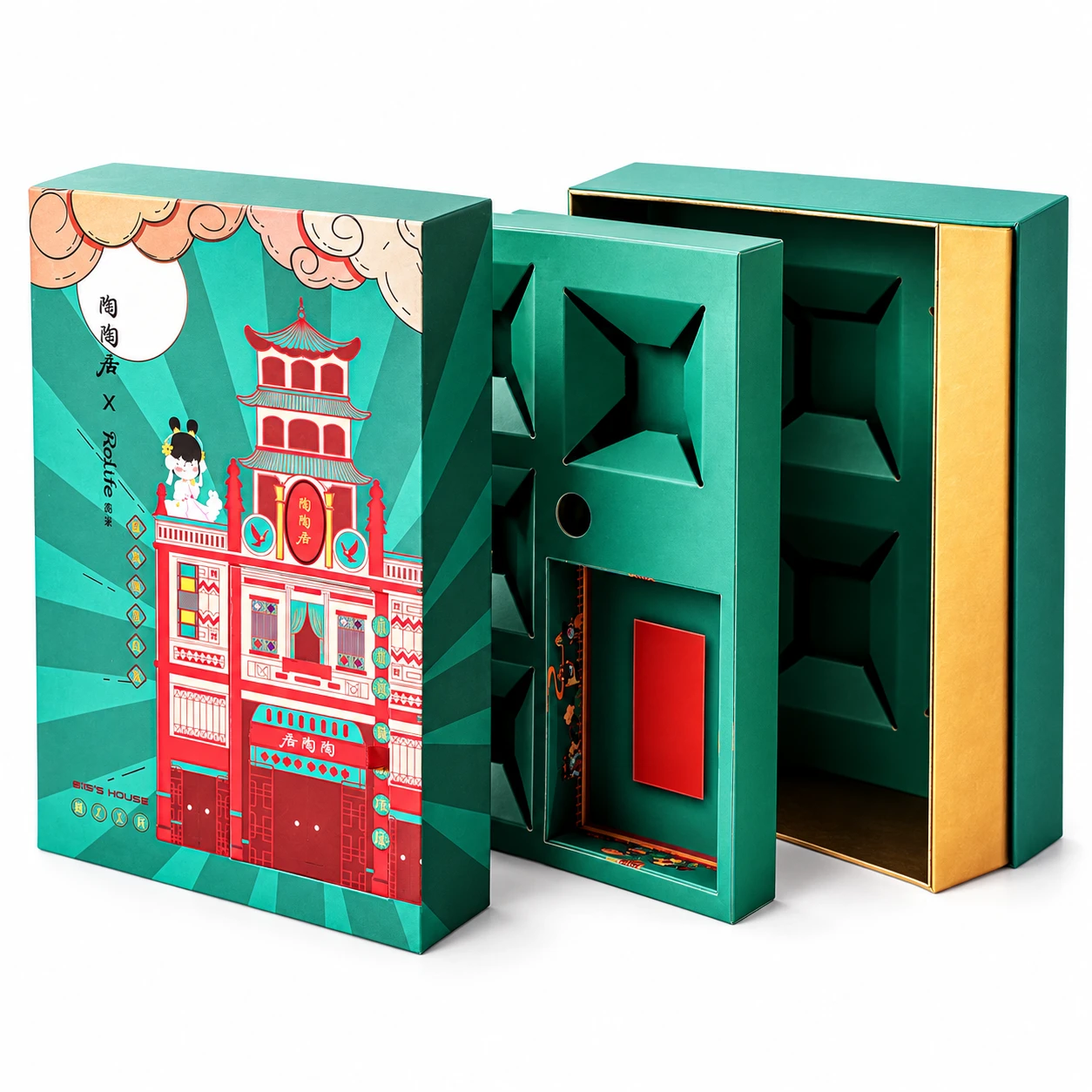 Rigid Boxes finishing example