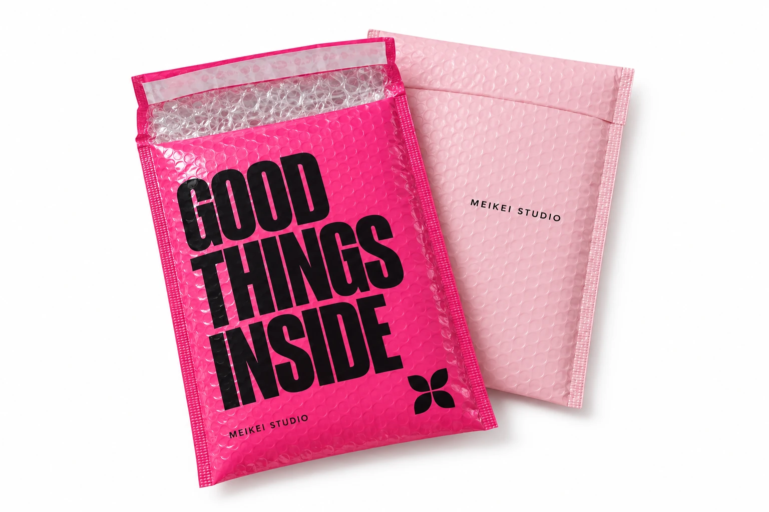 Printed Poly Bubble Mailers