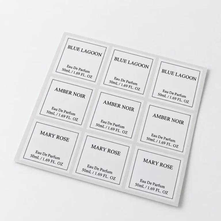 Custom Stickers packaging format