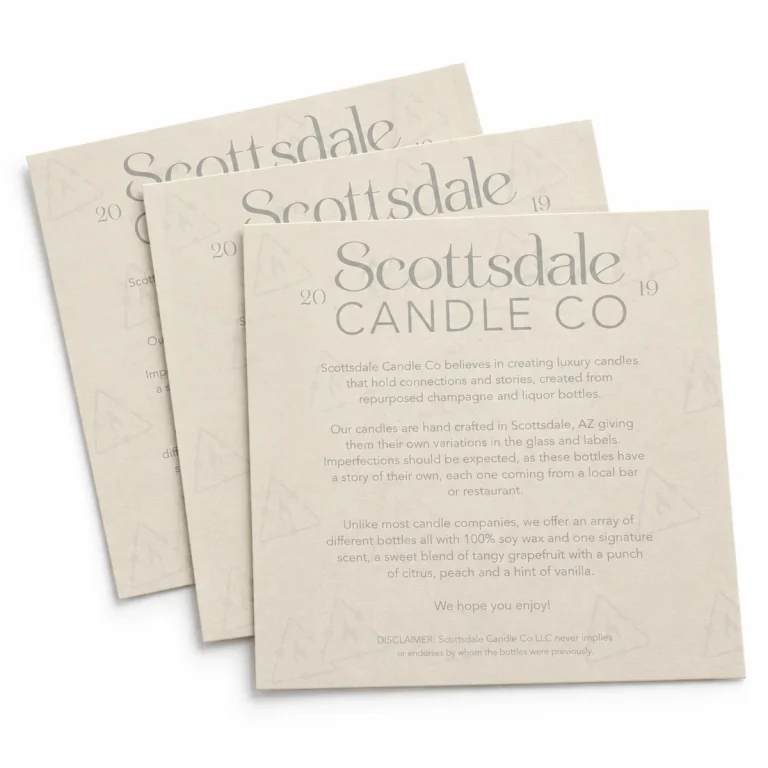 Packaging Insert Cards