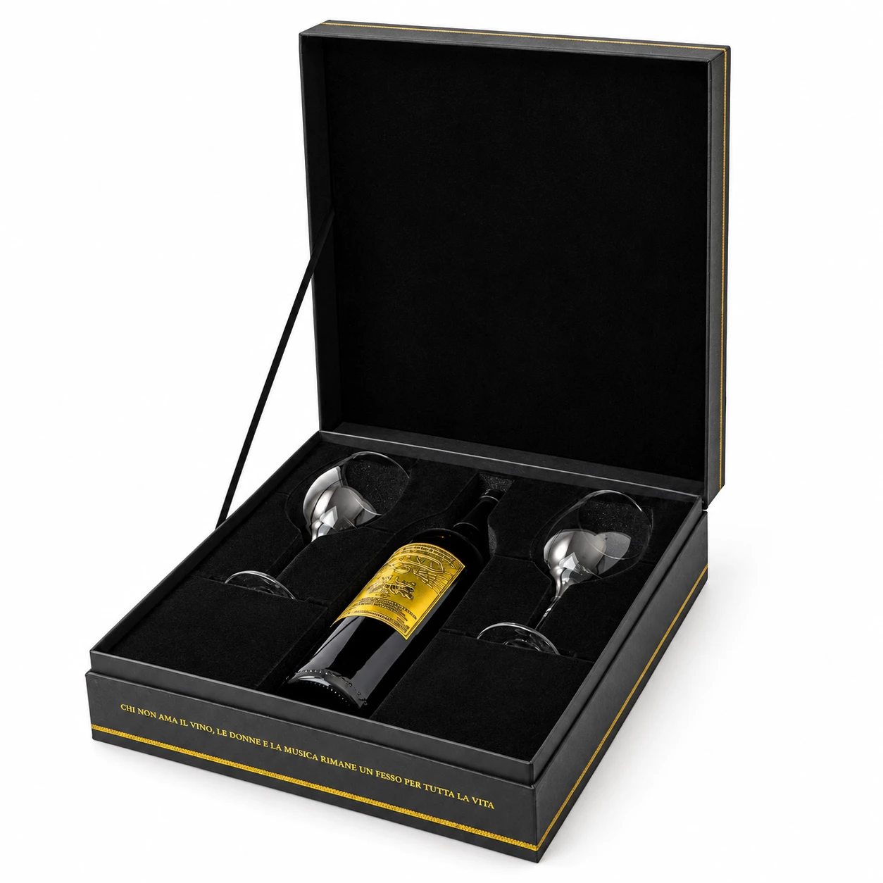 Ribbon-Hinged Presentation Box