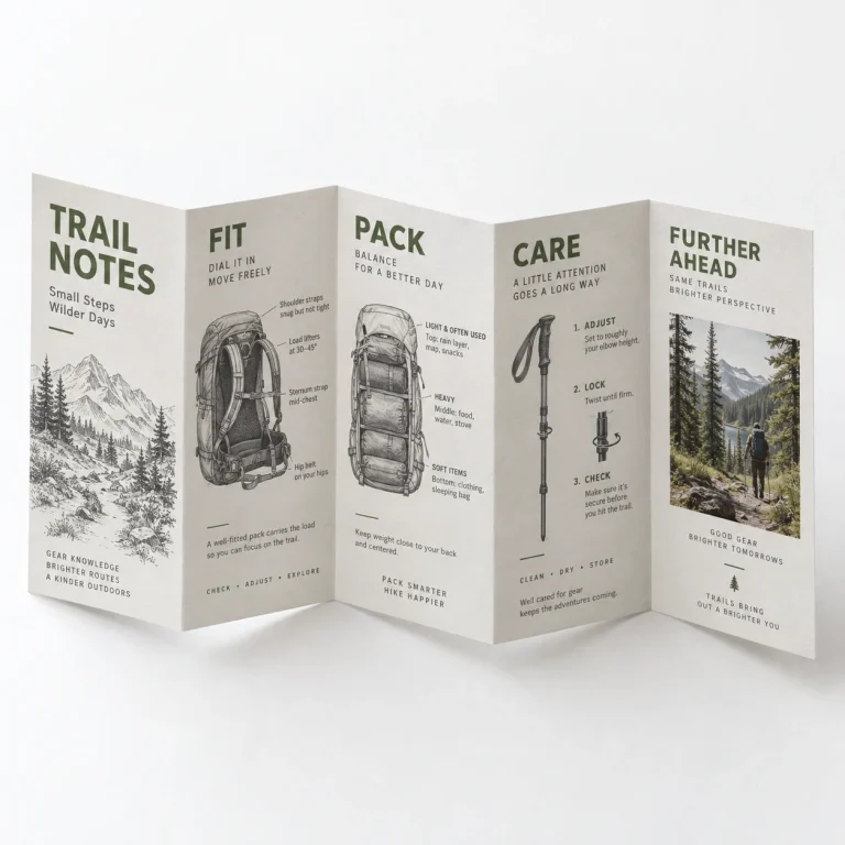 Accordion Fold printed booklet and leaflet sample